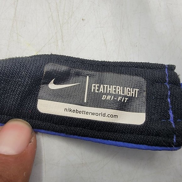 Nike Adults Blue Aerobill Featherlight Visor Golf Outdoors Summer Lightweight - Picture 7 of 8